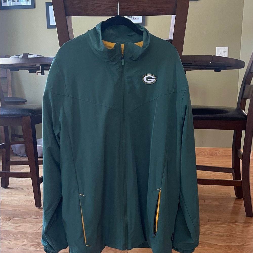 Nike Green Windbreaker Jacket